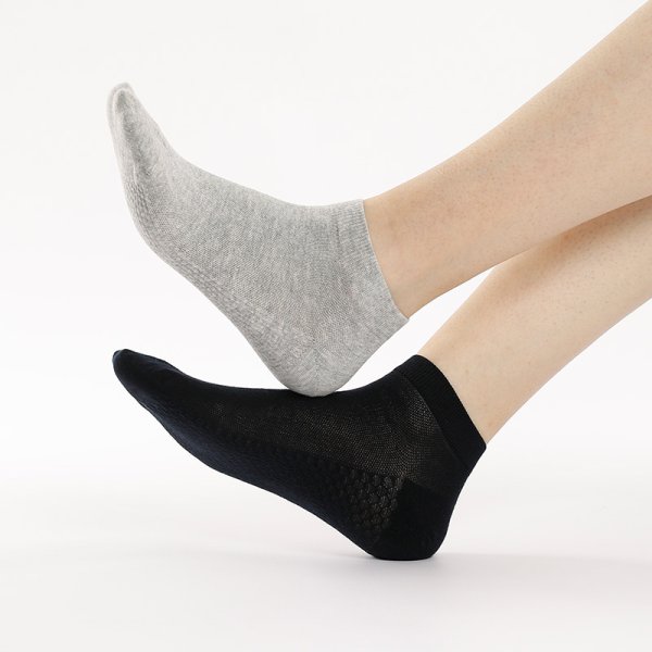 Hualijia essential oil mesh massage socks