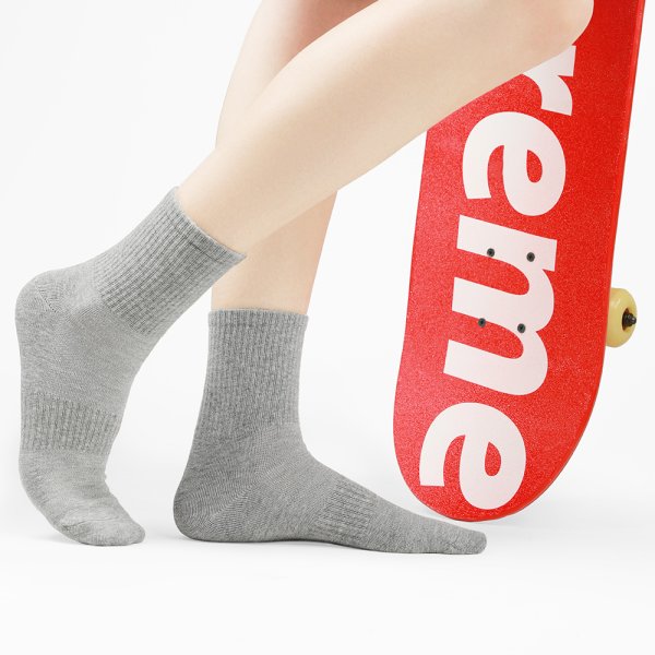 Hualijia Essential Oil Socks-Mid-tube Sports Socks